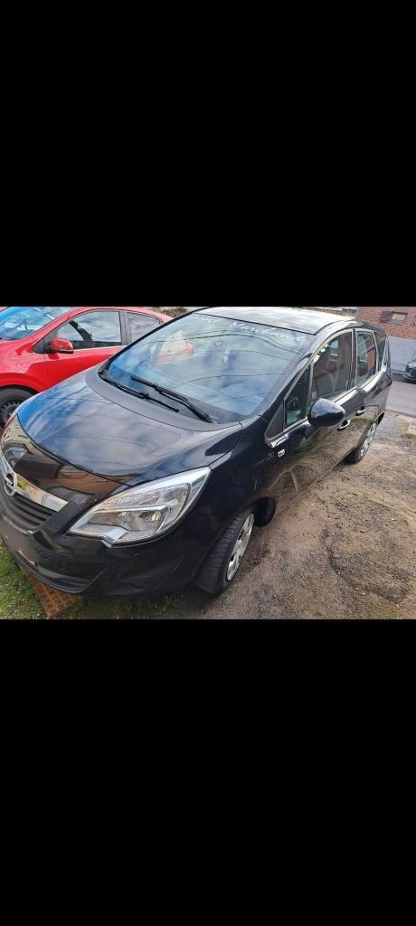 Opel Meriva, Auto's, Opel, Particulier, Meriva, Elektrische ramen, Benzine, 5 deurs, Handgeschakeld, Zwart, Grijs, Stof, Voorwielaandrijving