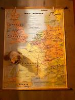 Ancienne carte de l'Europe occidentale, Antiquités & Art, Enlèvement, Géographie