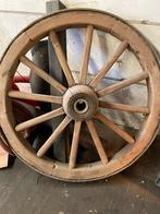 Karrewiel antiek diameter 1,3M, Ophalen, Zo goed als nieuw
