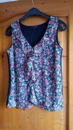 Gebloemd topje maat 34, Kleding | Dames, Topjes, Lola & Liza, Ophalen of Verzenden, Zo goed als nieuw, Roze