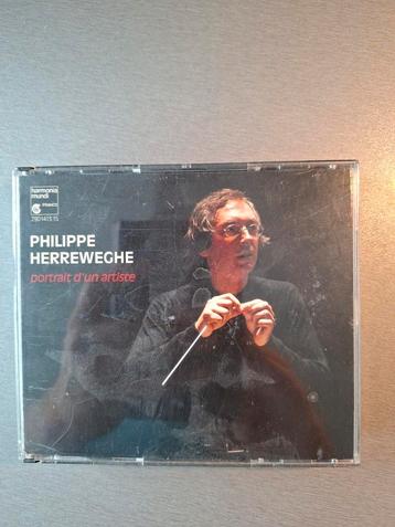 3cd box. Philippe Herreweghe.  Portrait d'un artiste. (HM). beschikbaar voor biedingen