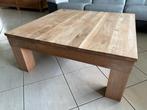 Teak salon tafel vierkant, Ophalen, Gebruikt, Landelijk, Minder dan 50 cm