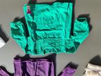 groene t-shirt, longsleef met roze strikje, 74, Kinderen en Baby's, Babykleding | Maat 74, Ophalen of Verzenden, Zo goed als nieuw
