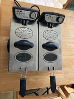 Quigg- Dubbele friteuse - nieuw, 2 tot 3 liter, Ophalen, Nieuw, Uitneembare binnenpan