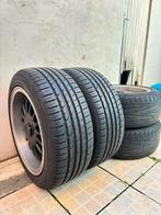 Mooi propper setje 4x100met  center   61,1, Autos : Pièces & Accessoires, Pneus & Jantes, Enlèvement, Pneu(s)