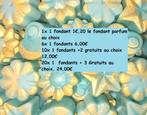 Fondant 6+1 gratis geuren om uit te kiezen, Verzenden, Nieuw, Kaars