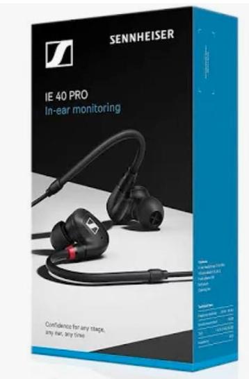SENNHEISER IE 40 PRO CLEAR, Enlèvement ou Envoi, Neuf