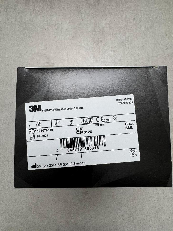 3M Peltor – Optime III (H540A), Bricolage & Construction, Protecteurs auditifs, Neuf, Enlèvement ou Envoi