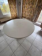Ronde witte tafel met diameter 140cm, Huis en Inrichting, Ophalen, Gebruikt