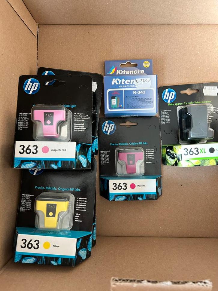 Cartouches imprimantes 363XL, Computers en Software, Printerbenodigdheden, Nieuw, Ophalen