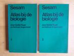 Sesam Atlas bij de biologie 1 + 2, Livres, Atlas & Cartes géographiques, Comme neuf, Enlèvement ou Envoi
