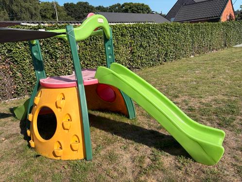 Little Tikes Super Evergreen Dubbeldekker Glijbaan, Kinderen en Baby's, Speelgoed | Buiten | Speeltoestellen, Glijbaan, Ophalen
