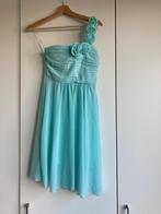 Turquoise kleedje Pink Boom Paris, Kleding | Dames, Jurken, Pink Boom, Ophalen of Verzenden, Zo goed als nieuw, Maat 36 (S)