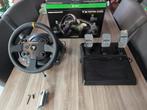 Thrustmaster TX leather edition (incl T3PA pedalen), Games en Spelcomputers, Ophalen of Verzenden, Zo goed als nieuw, Stuurtje of Sportattribuut