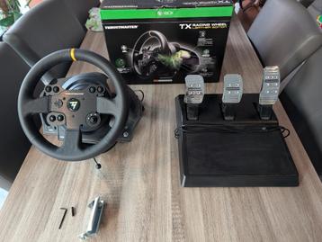 Thrustmaster TX leather edition (incl T3PA pedalen) beschikbaar voor biedingen