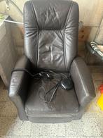 Relaxzetel, Huis en Inrichting, Ophalen, Gebruikt, Minder dan 75 cm, Leer