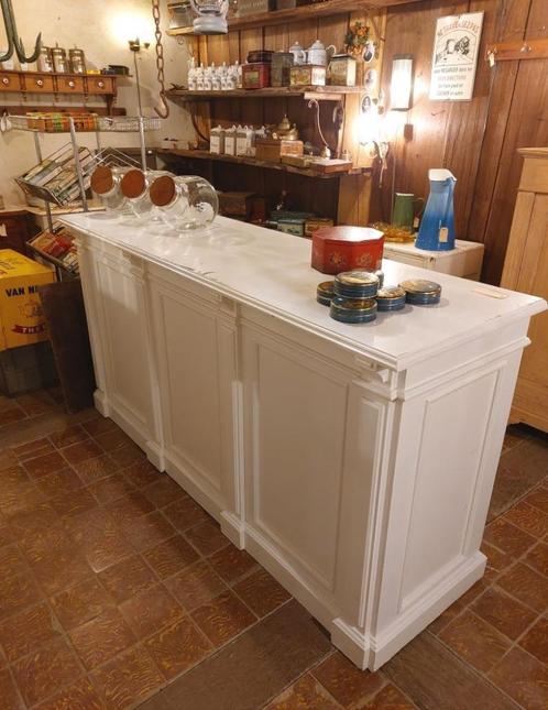 witte toonbank met legplank en lades, Antiek en Kunst, Curiosa en Brocante, Ophalen