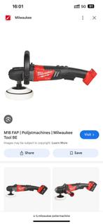 Polijstmachine Milwaukee M18, Doe-het-zelf en Bouw, Ophalen, Zo goed als nieuw