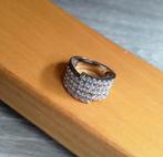 Zilveren ring 18mm, 18 tot 19, Ophalen of Verzenden, Zo goed als nieuw, Dame