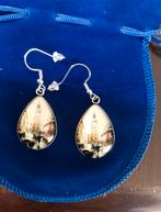 Boucles d'oreilles en verre, Bijoux, Sacs & Beauté, Boucles d'oreilles, Enlèvement ou Envoi, Comme neuf, Verre