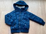 Donkerblauwe winterjas - maat 128, Gebruikt, Meisje, Ophalen of Verzenden, Jas