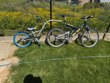 Vélo de montagne et cycliste, Enlèvement, Utilisé