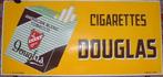 !! GEZOCHT !! Emaille bord DOUGLAS sigaretten, Antiek en Kunst, Ophalen