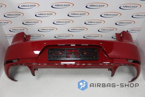 Porsche Macan Achterbumper 95B807421L LM3C Karminrot, Auto-onderdelen, Carrosserie, Bumper, Porsche, Achter, Gebruikt, Ophalen of Verzenden