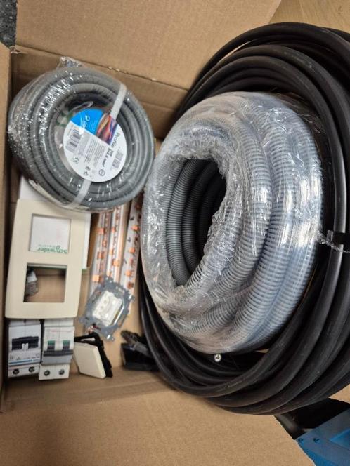 EXVB, Schneider, Niko,..., Doe-het-zelf en Bouw, Elektriciteit en Kabels, Nieuw, Kabel of Snoer, Ophalen of Verzenden