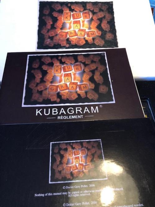 Kubagram - Jeu original / rare (Néerlandais/FR), Hobby & Loisirs créatifs, Jeux de société | Jeux de plateau, Neuf, 1 ou 2 joueurs
