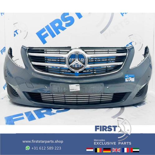W447 BUMPER Mercedes V KLASSE / VITO VOORBUMPER COMPLEET ZWA, Auto-onderdelen, Carrosserie, Bumper, Mercedes-Benz, Voor, Gebruikt