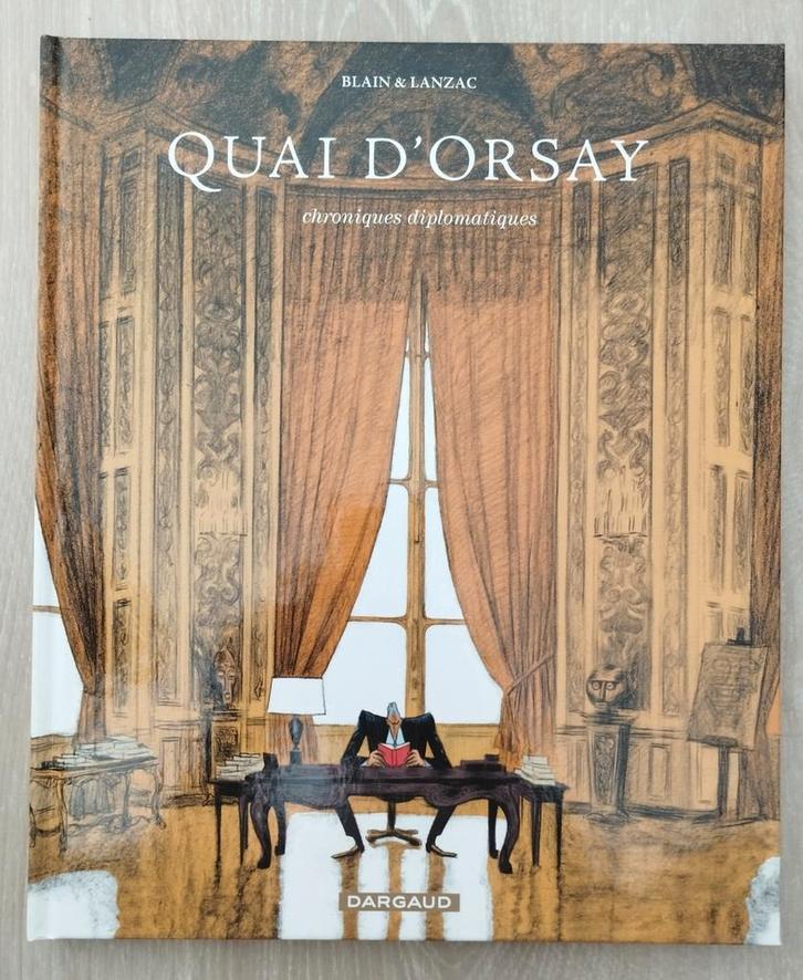 BD T1 Quai d'Orsay Chroniques diplomatiques (E.O.) de Blain, Boeken, Stripverhalen, Zo goed als nieuw, Eén stripboek, Verzenden