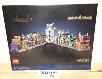 76444 - Lego Harry Potter De wegisweg tovenaarswinkels  - Ni beschikbaar voor biedingen