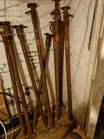 schoren / stutten / stippen  1.60m tot 2.95m 10 stuks, Ophalen