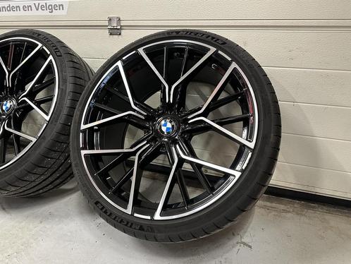 20inch BMW 811M Style Breedset Velgen Nwe Michelin TMPS 5x12, Auto-onderdelen, Banden en Velgen, Banden en Velgen, Zomerbanden