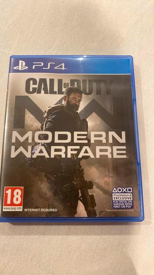 Call of Duty: Modern Warfare, Games en Spelcomputers, Games | Sony PlayStation 4, Zo goed als nieuw, Overige genres, Vanaf 18 jaar