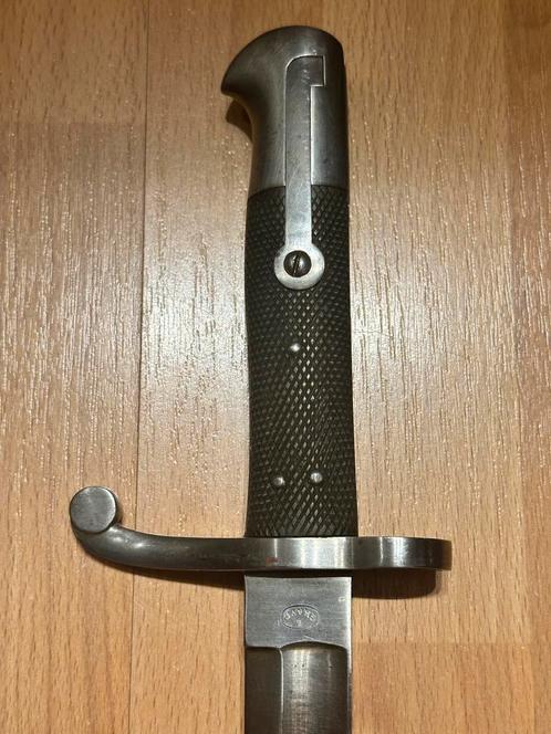Belgische experimentele Ghaya bajonet - bayonet bajonett, Verzamelen, Militaria | Algemeen, Overige soorten, Zwaard of Sabel, Ophalen