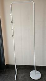 Witte kapstok, Huis en Inrichting, Woonaccessoires | Kapstokken, Ophalen, Zo goed als nieuw, Metaal, Staande kapstok