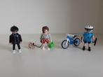 PLaymobil politie-agent met boef en fiets, Ophalen of Verzenden, Zo goed als nieuw, Complete set