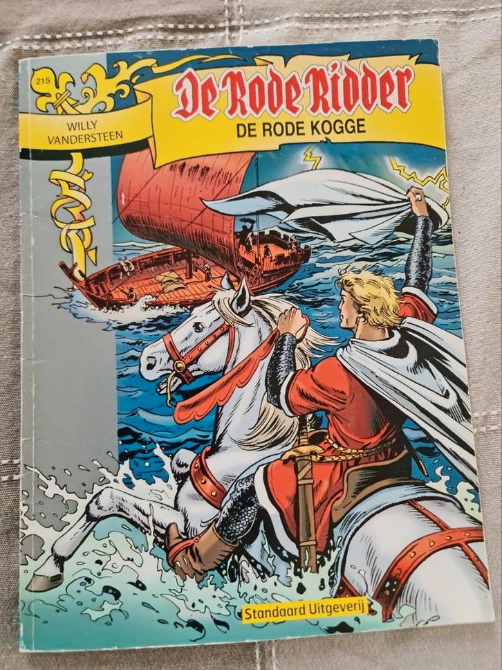 Strip : de rode ridder / Willy van de Steen, Boeken, Stripverhalen, Zo goed als nieuw, Ophalen of Verzenden