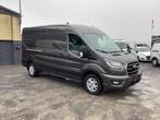 ford transit l3h2 limited 185pk 2020 full/option VERKOCHT, Auto's, Bestelwagens en Lichte vracht, 4 cilinders, Bedrijf, 5 deurs