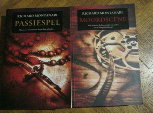 2 boeken Richard Montanari, Livres, Thrillers, Utilisé, Pays-Bas, Enlèvement ou Envoi