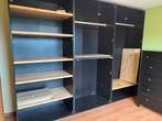 Dressing kasten plus ladekast donkerbruin/zwart ikea, Ophalen, Zo goed als nieuw