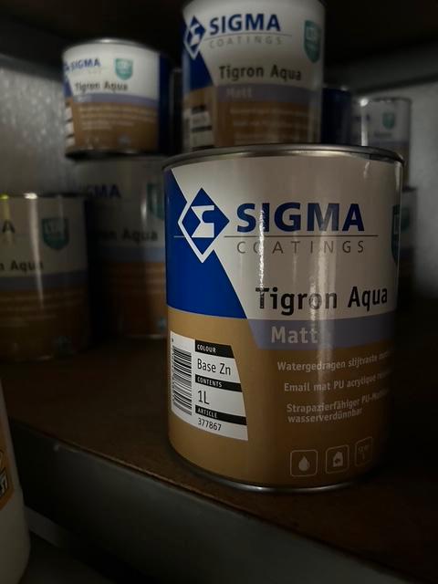 Sigma verf, Doe-het-zelf en Bouw, Verf, Beits en Lak, Nieuw, Verf, 20 liter of meer, Ophalen