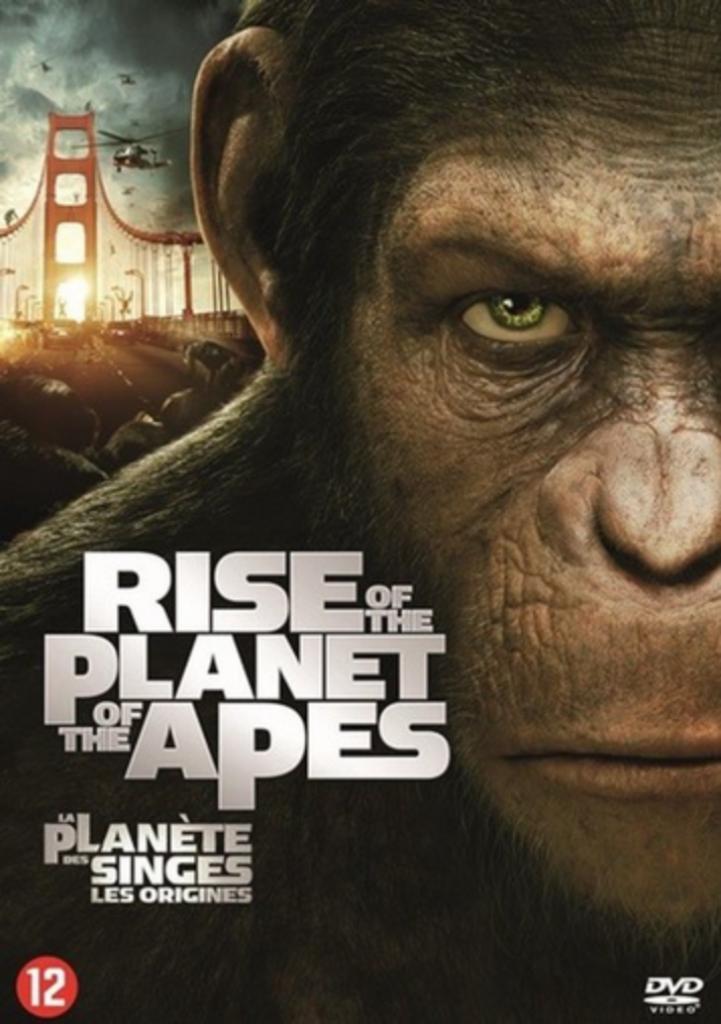 Rise of the Planet of the Apes (2011) Dvd, Cd's en Dvd's, Dvd's | Avontuur, Gebruikt, Vanaf 12 jaar, Ophalen of Verzenden