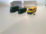 BUSCH/BREKINA - 3 VOERTUIGEN VAN DE SNCB/NMBS - 1/87, Verzenden, Nieuw, Bus of Vrachtwagen, Brekina