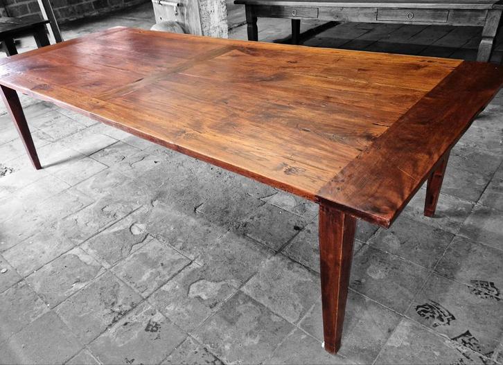 Table de ferme française 280 cm, Maison & Meubles, Tables | Tables à manger, Enlèvement
