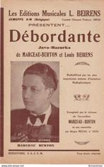 DEBORDANTE JAVA - MAZURKA MARCEAU-BURTON ET LOUIS BEIRENS PA, Ophalen of Verzenden, Gebruikt, Artiest of Componist, Piano