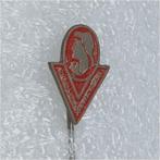 SP1463 Speldje Vicomte wafels rood, Collections, Broches, Pins & Badges, Utilisé, Enlèvement ou Envoi