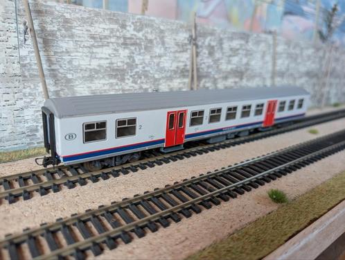 NMBS SNCB Lima 309485 M4 2de klasse B11 Newlook, Hobby en Vrije tijd, Modeltreinen | H0, Zo goed als nieuw, Wagon, Gelijkstroom of Wisselstroom